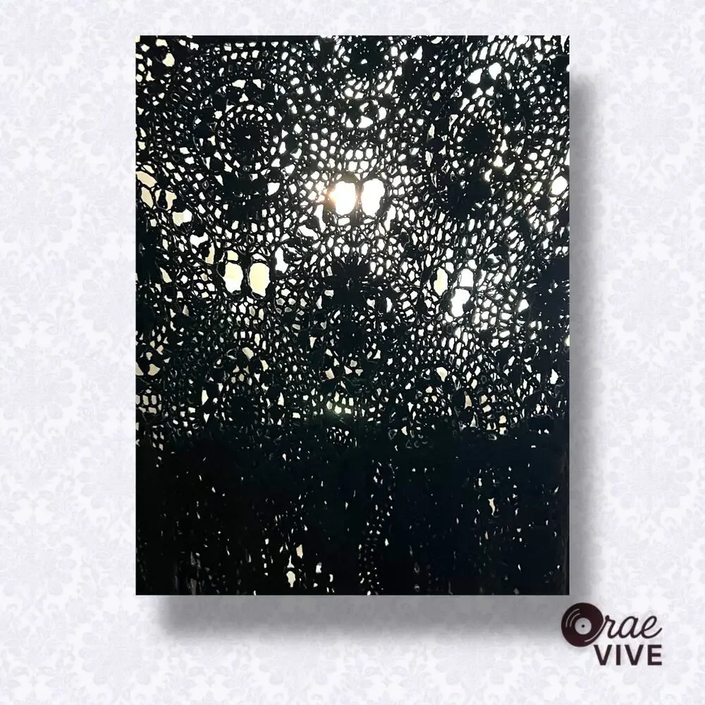 Vintage 90s Contempo Casuals Black Crochet Babydoll Dress Small XS Y2K Grunge - Picture 4 of 4